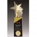 작은이미지: 금속크리스탈 골드 별 골프 트로피 135 #6