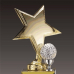 작은이미지: 금속크리스탈 골드 별 골프트로피 138 #3