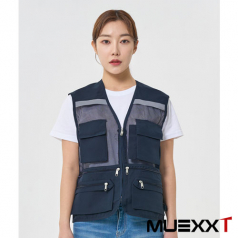 망사 안전띠 조끼 MU052