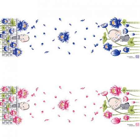 롱가제 죽사 스카프, 손수건, 두건, 타올MJ #4