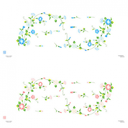 롱가제 죽사 스카프, 손수건, 두건, 타올MJ #3
