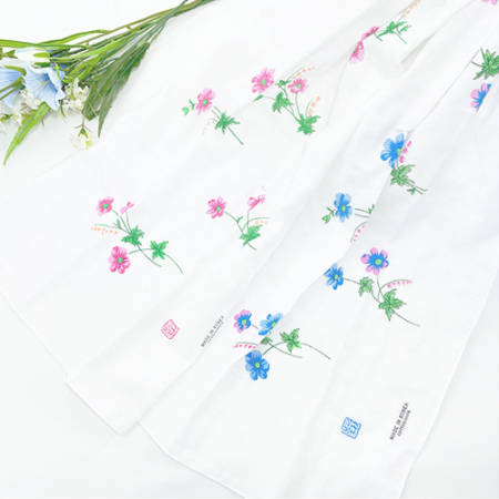 순면 롱가제 스카프 손수건, 두건, 타올 MJ 매직 #5