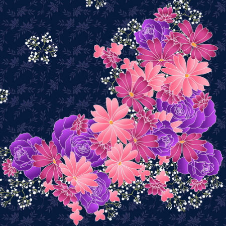 순면 30수 패션손수건 MJ, 스카프, 두건 #5