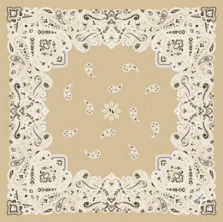 순면 30수 패션손수건 MJ, 스카프, 두건 #6