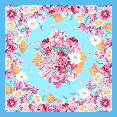 순면 30수 패션손수건 MJ, 스카프, 두건 #3