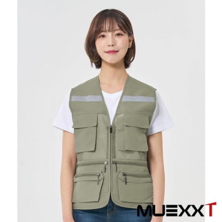 타스란 망사 조끼 MUL413 #2