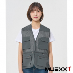 타스란 망사 조끼 MUL410