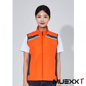 카라 망사 조끼 MUL373