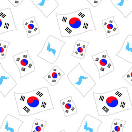 태극기 손수건, 스카프, 두건, 머플러 #3