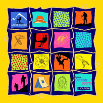 아웃도어 손수건 스카프 두건 MJ,부분칼라인쇄