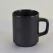 허리케인 올 무광 블랙 머그컵 - 실크
