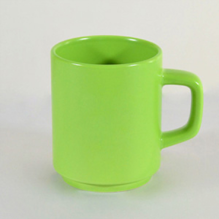 허리케인 올 무광 그린 머그컵 - 실크 #2