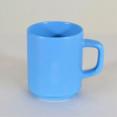 허리케인 올 무광 스카이블루 머그컵 - 실크