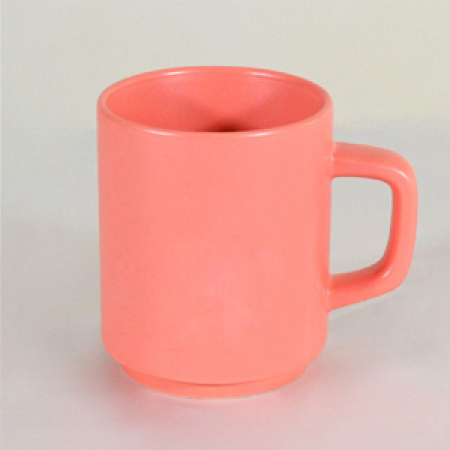 허리케인 올 무광 핑크 머그컵 - 실크 #2