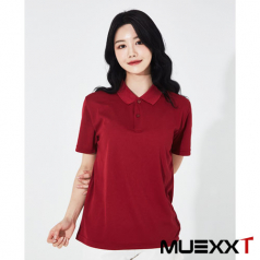 MUNT19 쿨론 소매 삼봉 티셔츠 주머니X (반팔)