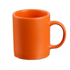 하이앤드 올무광 오렌지 머그컵 - 실크