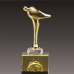 작은이미지: 금속크리스탈 골드 골프 트로피 148 #3