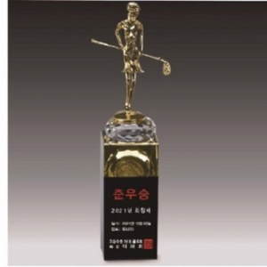 금속크리스탈 여성 골프트로피 145