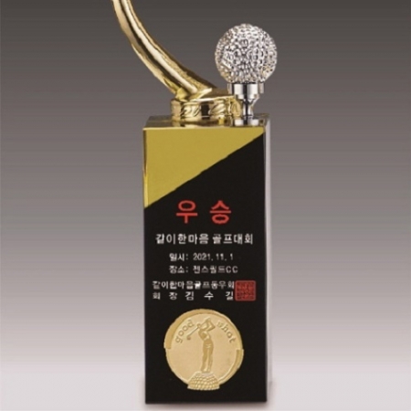 금속크리스탈 골드 별 골프트로피 142 #4