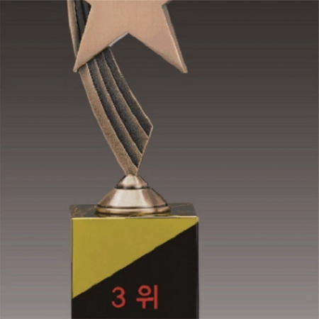 금속크리스탈 브론즈 별 트로피 151 #4