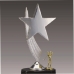 작은이미지: 금속크리스탈 실버 별 골프트로피 150 #3