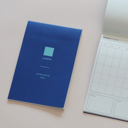 팔레트 먼슬리 노트 (주문제작 가능) #3