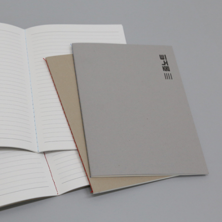 내추럴 실제본 줄노트 (주문제작) #3