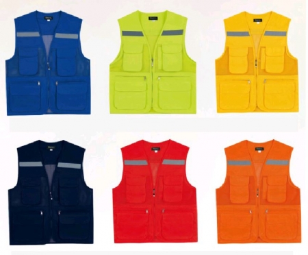 야광띠 망사 조끼 MG207 #2