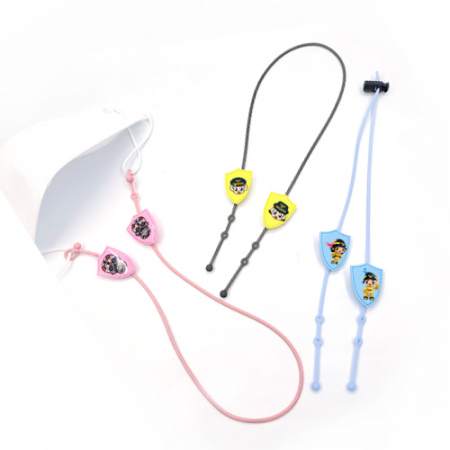 PV 쉴드 캐릭터 실리콘 목걸이줄 // 캐릭터 맞춤 제작 #2