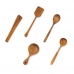 작은이미지: 티크우드 조리도구 5종세트 뒤집개, 집게, 주걱 #2