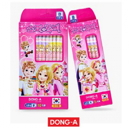 동아 소피루비 연필 5P 세트 #2