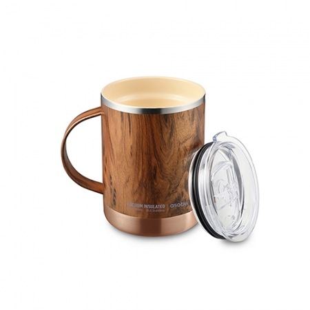 아소부 세라믹 진공 우드 얼티밋 머그 360ml #4