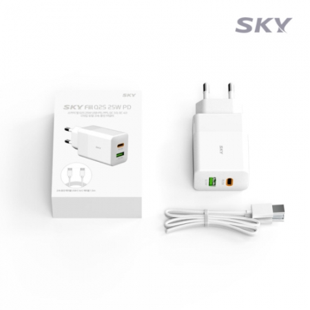 스카이 필 Q2S 25W PD 듀얼 고속충전기 #5