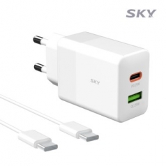 스카이 필 Q2S 25W PD 듀얼 고속충전기