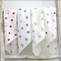 무형광 캐릭터 가제 손수건 35cmX35cm