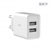 작은이미지: 스카이 필 C1 12W 듀얼 포트 고속충전기 #2