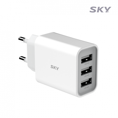 스카이 필 C3 18W 3포트 고속충전기 #2