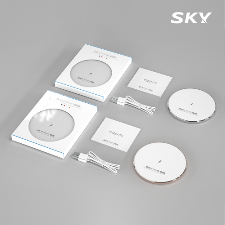 스카이 SKY-W2P 필 W2P 아이언 플러스 15W 고속 무선 충전패드 SKY-W2P #4