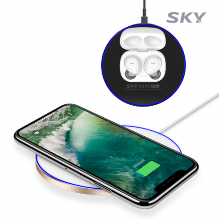 스카이 SKY-W2P 필 W2P 아이언 플러스 15W 고속 무선 충전패드 SKY-W2P #3