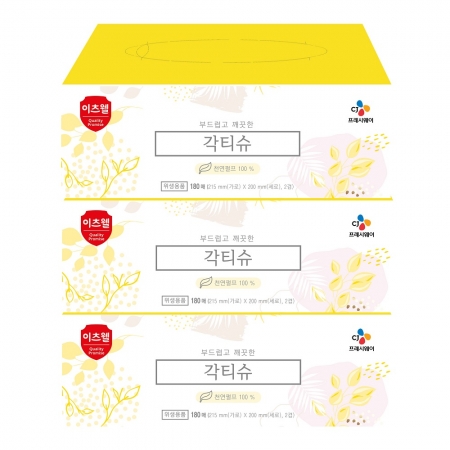 CJ 각티슈 180매 * 3개입 #2