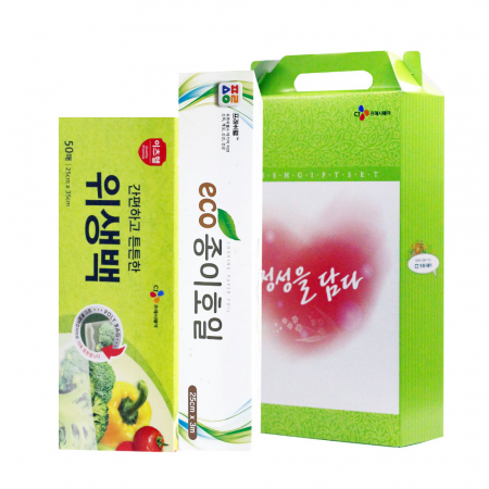 CJ 위생백 (대) , 종이호일 2종세트 #2