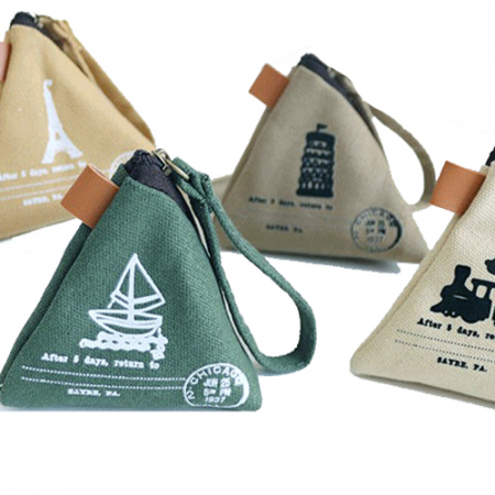 트라앵글 동전파우치 #2