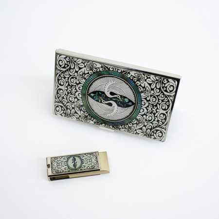 USB + 명함케이스 2종세트 학문양 #2