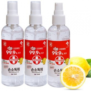 의약외품 에탄올 70% 소독 손세정제 100ml 레몬향