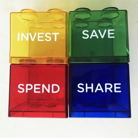 에코라이프 블록형 레고스타일 인테리어 장식용 저금통 CCH126 #2