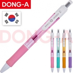 동아 Q 노크 볼펜 0.4mm 파스텔 // 정품