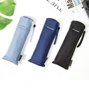 크로커다일 3단 솔리드 사각 우양산