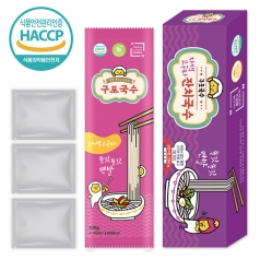 간편한 구포 자색고구마 잔치국수 (3인분)