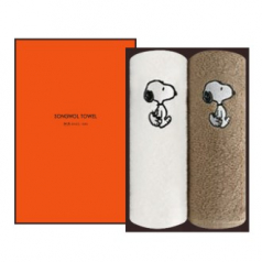 [송월타올] 스누피 리버 타올 2P 선물세트, 수건, 답례수건