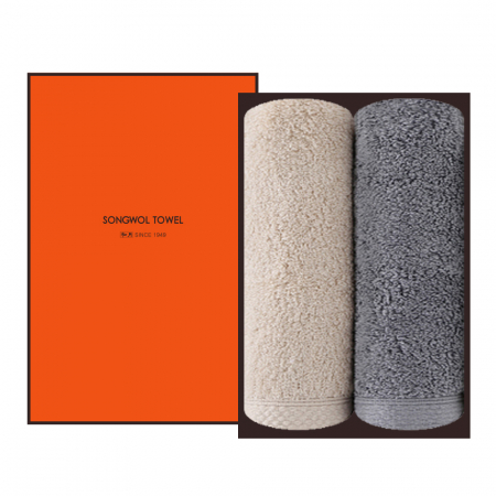 [송월타올] 댄디 코마 타올 40수 2P 선물세트, 수건, 답례수건 #2